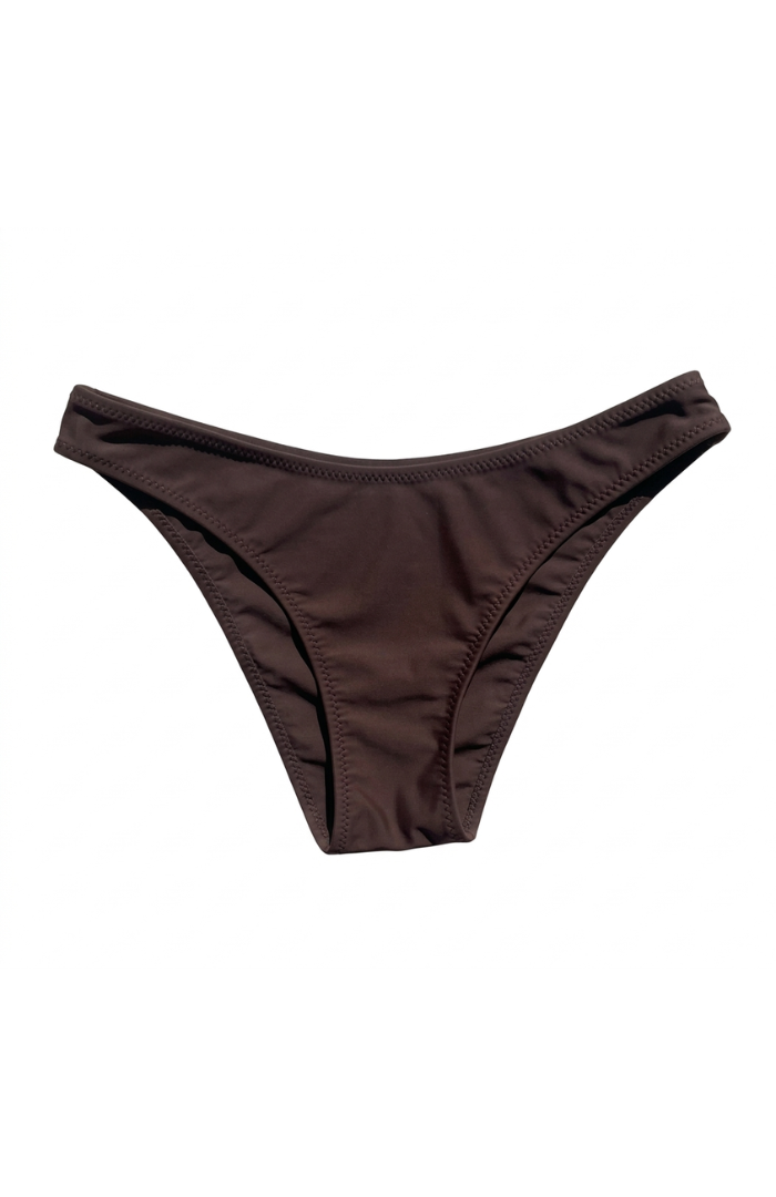 Brown woman's bikini bottoms