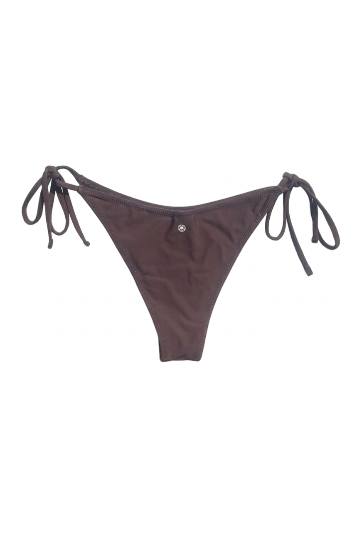 Brown bikini bottoms