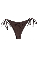 Brown bikini bottoms
